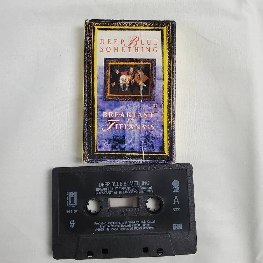 Deep Blue Something – Breakfast at Tiffany’s Cassette Single (1995)